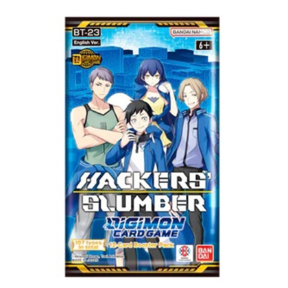 Digimon Card Game - Hackers’ Slumber BT23 - Booster Pack