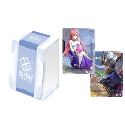Gundam Card Game Official Card Case Set 01 + 2 Promo Cards