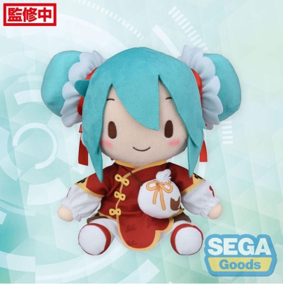 PRE-ORDER: Character Vocal Series 01: Hatsune Miku Fuwa Petit Plush Figure - Hatsune Miku Going Out Series Chinatown Ver. M 22 cm