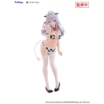 Alya Sometimes Hides Her Feelings in Russian TENITOL TALL Figura - Alya, Cow Costume ver.