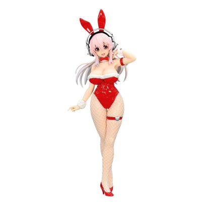 PRE-ORDER: Super Sonico BiCute Bunnies PVC Statue - Red Color Ver. 30 cm