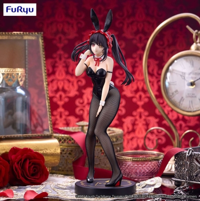 PRE-ORDER: Date A Live V BiCute Bunnies PVC Statue - Kurumi Tokisaki Black Color Ver. 29 cm