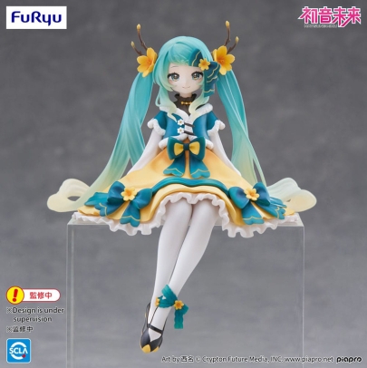 PRE-ORDER: Hatsune Miku Noodle Stopper PVC Statue - Hatsune Miku 2025 Chinese New Year Ver. 14 cm