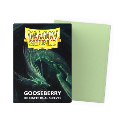 Manșoane Dragon Shield - Mărime standard - Matte Dual - Gooseberry (100 de manșoane)