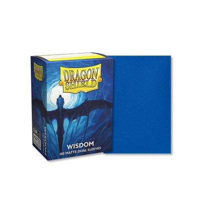 Manșoane Dragon Shield - Mărime standard - Matte Dual - Wisdom (100 de manșoane)