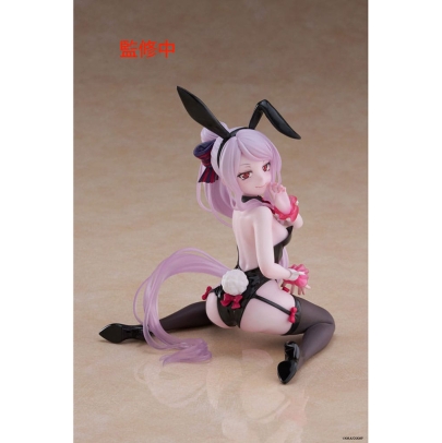 PRE-ORDER: Overlord PVC Statue Desktop Cute Figure - Shalltear Bunny Ver. 13 cm
