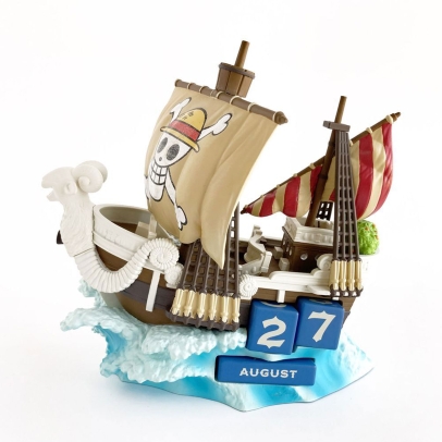 Calendar perpetuu 3D One Piece - Going Merry