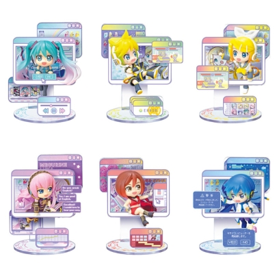 Hatsune Miku Mini figurine 6 cm Colecție de figurine Window