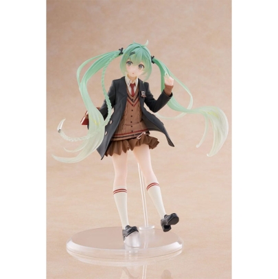 Statuie Hatsune Miku din PVC Hatsune Miku, versiunea Fashion Preppy, 18 cm