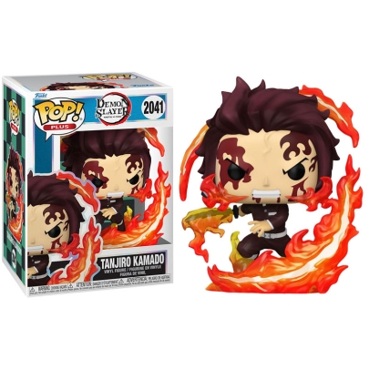 Demon Slayer: Kimetsu no Yaiba POP! Animation Vinyl Figure Tanjiro (Dancing Flash) 9 cm #2041