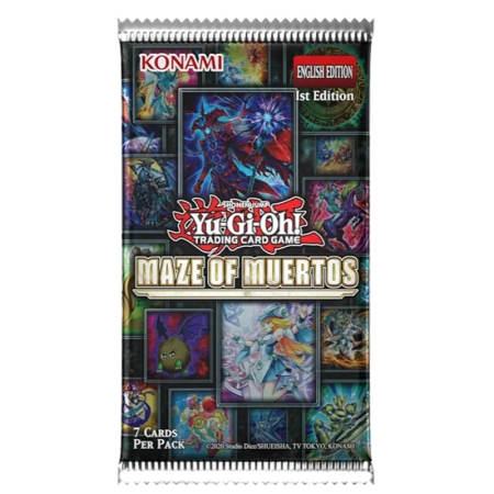 PRE-ORDER: Yu-Gi-Oh! TCG Maze Of Muertos - Booster Pack