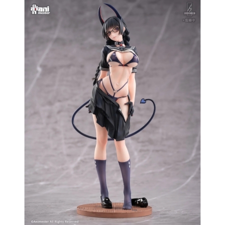 Original Character Illustration by Ban Figure - Succubus Class President Reina