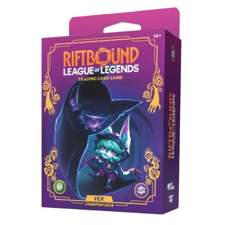 PRE-ORDER: Riftbound: League of Legends TCG Unleashed Champion Deck- Vex 