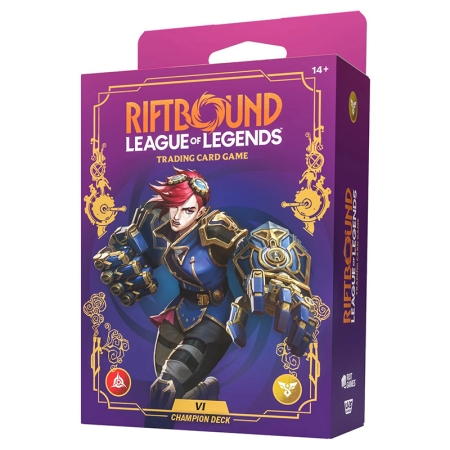 PRE-ORDER: Riftbound: League of Legends TCG Unleashed Champion Deck- VI