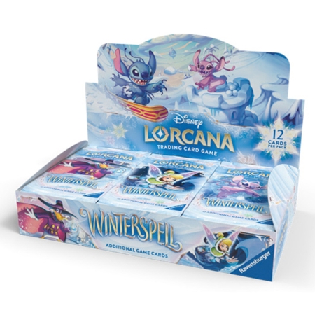 PRE-ORDER: Disney Lorcana TCG Winterspell Booster Display - 24 Booster Packs