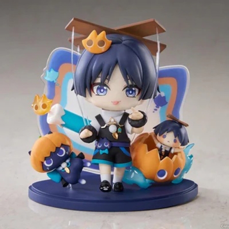 PRE-ORDER: Genshin Impact Twilight Whimsy Series Chibi Chara Figure - Wanderer 11cm