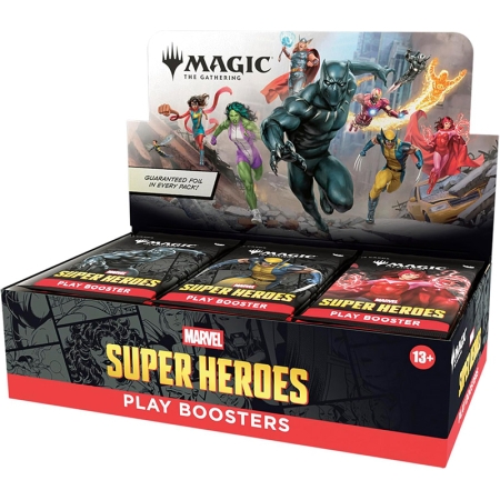 PRE-ORDER: Magic the Gathering: Marvel Super Hero Play Booster Display - 30 Packs