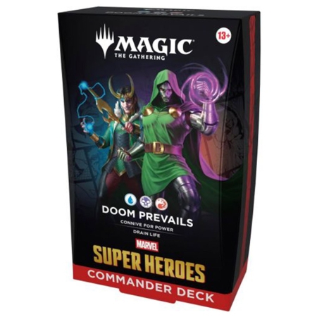 PRE-ORDER: Magic the Gathering: Marvel Super Heroes Commander Deck - Doom Prevails