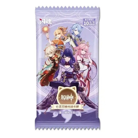 PRE-ORDER: Genshin Impact: Trading Card Game Booster Pack Series 3 - Chinese Version