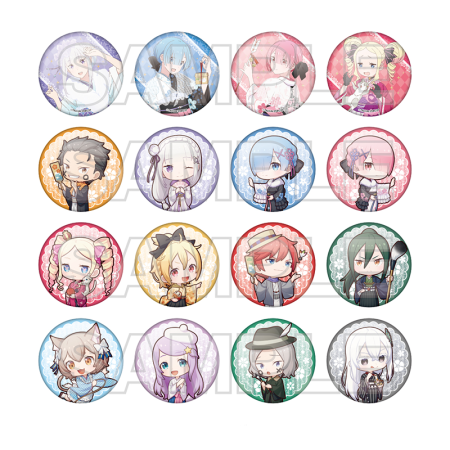 Re:Zero kara Hajimeru Isekai Seikatsu Glitter Can Badge - Re:Zero kara Hajimeru Ramen Seikatsu 