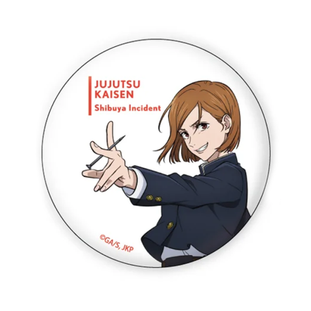 Jujutsu Kaisen Shibuya Incident  Can Badge - Kugisaki Nobara(Original Illustration)