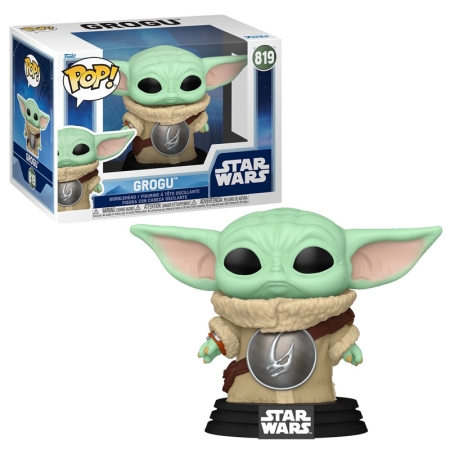 Star Wars: Mandalorianul și Grogu POP! Figurină vinil Grogu Bobblehead #819