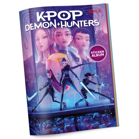 K-POP Demon Hunters Stickers Album