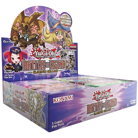 Yu-Gi-Oh! TCG Battle of Legend: Glorious Gallery - Booster Display (24 Packs)