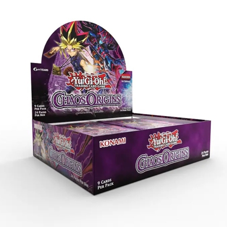 PRE-ORDER: Yu-Gi-Oh! TCG Chaos Origins - Booster Display (24 Packs)