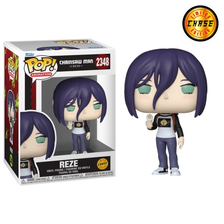 Funko POP! Figurină vinil Chainsaw Man: Reze Arc - Ediție limitată - CHASE #2348