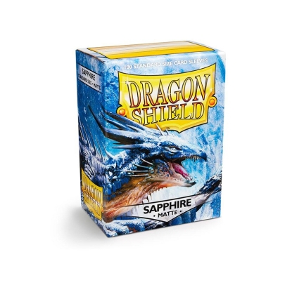" Dragon Shield " Standart Card Sleeves 100pc - Sapphire