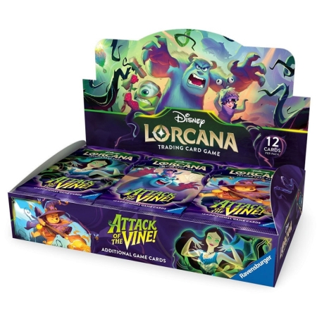 Disney Lorcana TCG Attack on the Vine! Booster Display - 24 Booster Packs