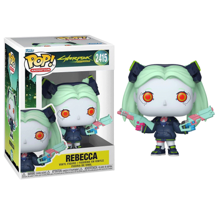 Cyberpunk Edgerunners POP! Animation Vinyl Figures Rebecca #2415 