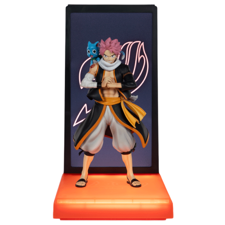 Fairy Tail Neon 1/9 Figure - Natsu Dragneel & Happy