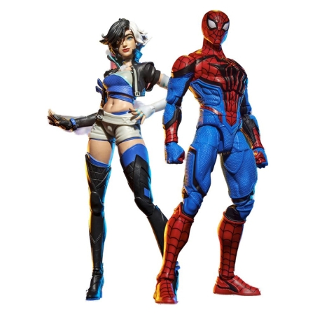 PRE-ORDER: Marvel Rivals Marvel Legends Action Figure 2-Pack - Spider-Man & Luna Snow 15 cm