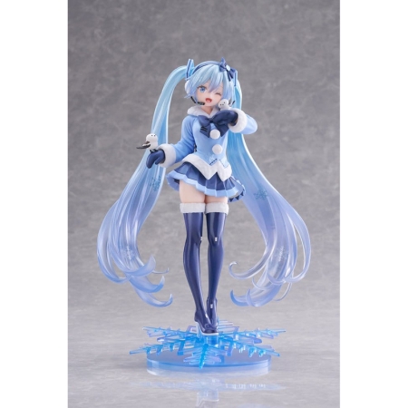 PRE-ORDER: Hatsune Miku AMP+ PVC Figure - Snow Miku All Stars 2012 Ver. 25 cm