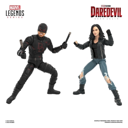 PRE-ORDER: Daredevil: Born Again Marvel Legends Action Figure 2-Pack Daredevil & Jessica Jones 15 cm
