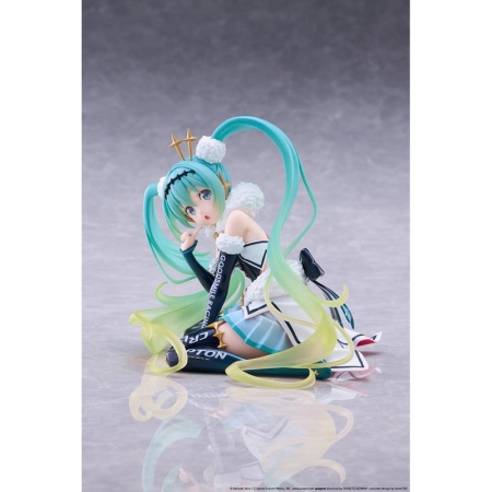 PRE-ORDER: Hatsune Miku Taito Kuji PVC Figure - Racing Miku 2018 Ver. Round 8 13 cm