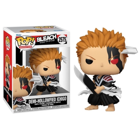 Figurină din vinil POP! Animation – Bleach: Thousand-Year Blood War – Ichigo (în stadiu de semi-hollowificare) #2575
