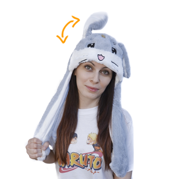 Tik Tok Plush Bunny Hat
