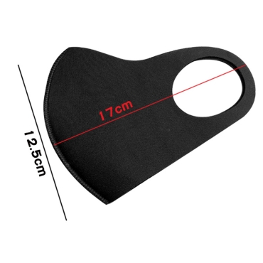 BTS: Mască neagră de protecție - BT21