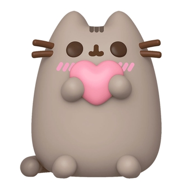 Figurină de colecție din vinil „Pusheen The Cat” - Pusheen Heart