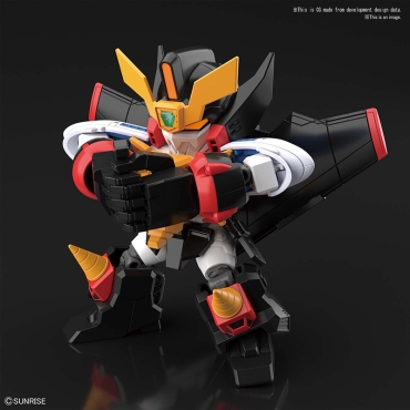 (SD) Cross Silhoette Gundam Model Kit Figura de acțiune - GaoGaiGar 1/144