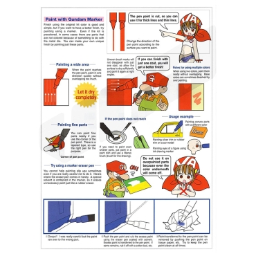 Gundam Marker GM-21 - Gray (BRUSH TYPE PANEL LINE)