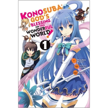 Manga: Konosuba God`s Blessing on This Wonderful World Vol. 1