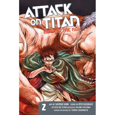 Manga: Attack on Titan: Before the Fall vol.2