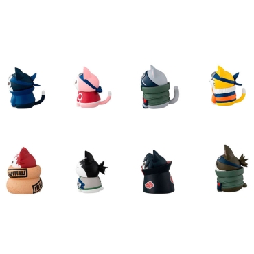 Naruto Shippuden Nyaruto! Figurină norocoasă - Pisicile din satul Konoha