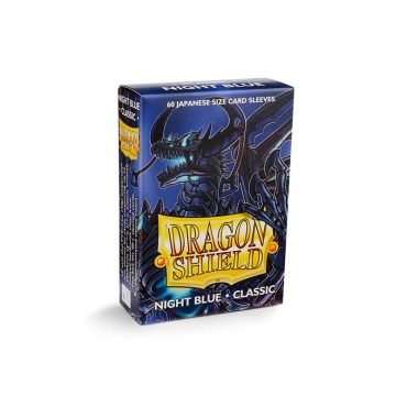 " Dragon Shield " Small Card Sleeves 60pc Classic - Night Blue