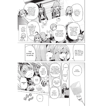 Manga: The Quintessential Quintuplets 8