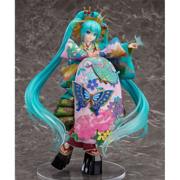 Figurină de colecție Vocaloid - Hatsune Miku Chokabuki Kuruwa Kotoba Awase Kagami